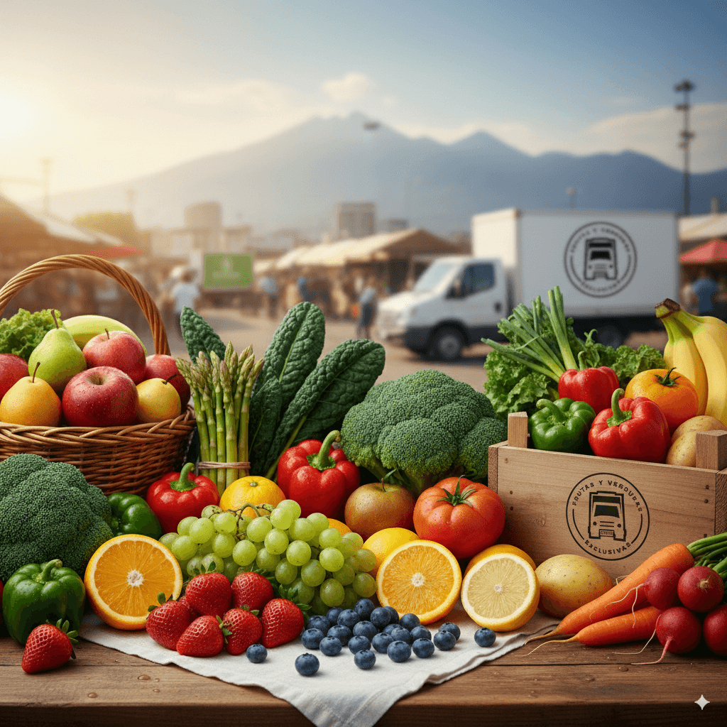 Frutas y verduras frescas